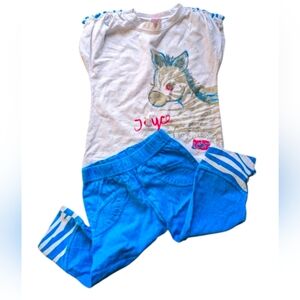 💥5/20$  Cute Zebra 2pieces set 2T